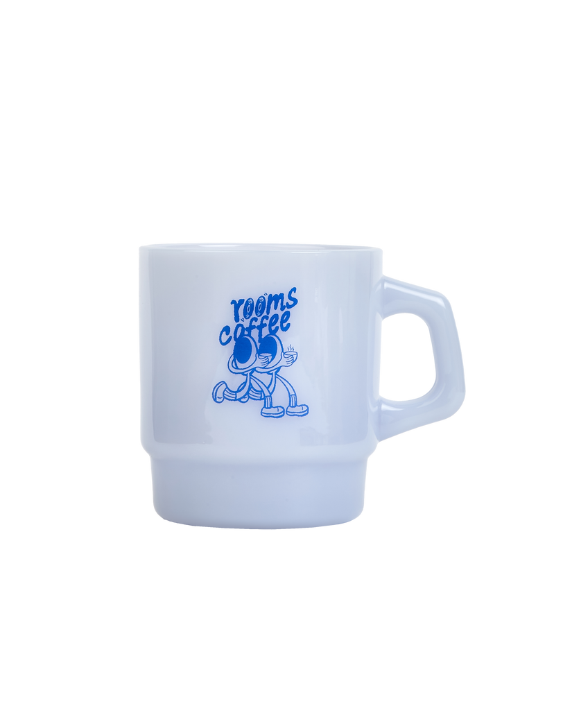 Running Man Glass Cup